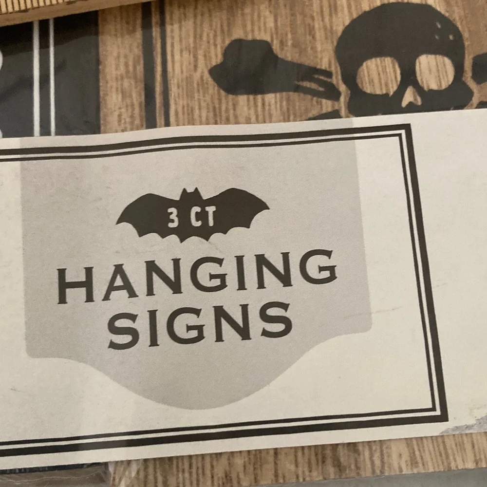Target BP 2020 Halloween Set of Three Hanging Signs